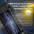 822led Portable Led Torch Strong Light Usb Rechargeable Long range Flashlight For Household Outdoor Travel 822 green   solar models