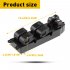 84820 60090 Master Power Window Door Control Switch Window Regulator Compatible For 2000 2005 Echo 1998 2002 Chevrolet Replaces 84820 aa011 84820 04020 black