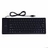 85 key Flexible Soft Silicone Keyboard Waterproof Dustproof Desktop Usb Roll Up Keyboard For Pc Laptop Notebook black