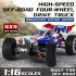 866 1601 45km h 1 16 High Speed Car Model 2  4ch 2 4g Integrated Esc 2840 Super Powerful Magnetic Motor  brushless  Remote  Control  Car Red