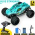 866 165 35 Km h 1 16 High speed Car Spring Stroke Adjustable Shock Absorber High torque Steering Gear 390 Motor  with Brush  Remote  Control  Car Green