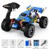 866 167 45km h 1 16 High Speed Car 3 wire High torque Steering Gear Flexible Control 550 Motor  With Brush  Remote  Control  Car Blue
