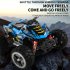 866 169 45km h 1 16 2 4g Full scale High Speed Car Toys 3 wire High torque Steering Gear 550 Motor  with Brush  Remote  Control  Car Blue