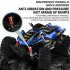 866 169 45km h 1 16 2 4g Full scale High Speed Car Toys 3 wire High torque Steering Gear 550 Motor  with Brush  Remote  Control  Car Blue