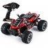 866 169 45km h 1 16 2 4g Full scale High Speed Car Toys 3 wire High torque Steering Gear 550 Motor  with Brush  Remote  Control  Car Blue