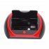 875D J HDD Base with Multi Card Reader Slot for 2 5 3 5 inch SATA IDE Hard Drive Docking Station UK plug