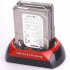 875D J HDD Base with Multi Card Reader Slot for 2 5 3 5 inch SATA IDE Hard Drive Docking Station UK plug