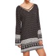 long sleeve dress black S+YesFashion tag