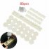 88Pcs Felt Polishing Buffing Wheel Set For Electric Polishing Machine  Wool Felt Polishing Tips Wheel With 1 8  Shank For Rotary Tool Attachment 88PC boxed