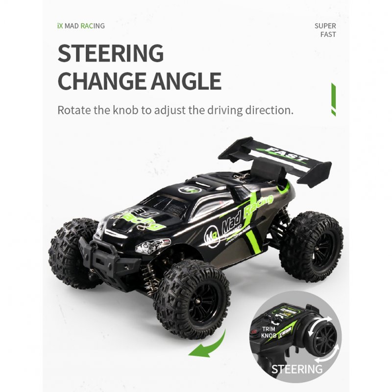1:18 Remote Control Car 2.4G 4WD 35+km/H High Speed Off-Road Vehicle Remote Control Car 