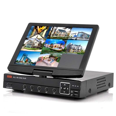 8CH DVR With 10 Inch Flip Out Screen