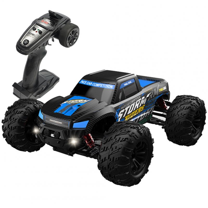 2.4G Remote Control Car 1:16 Full-scale 4WD Off-road Vehicle 36km/h High Speed Racing Car Model Toys G169 Green