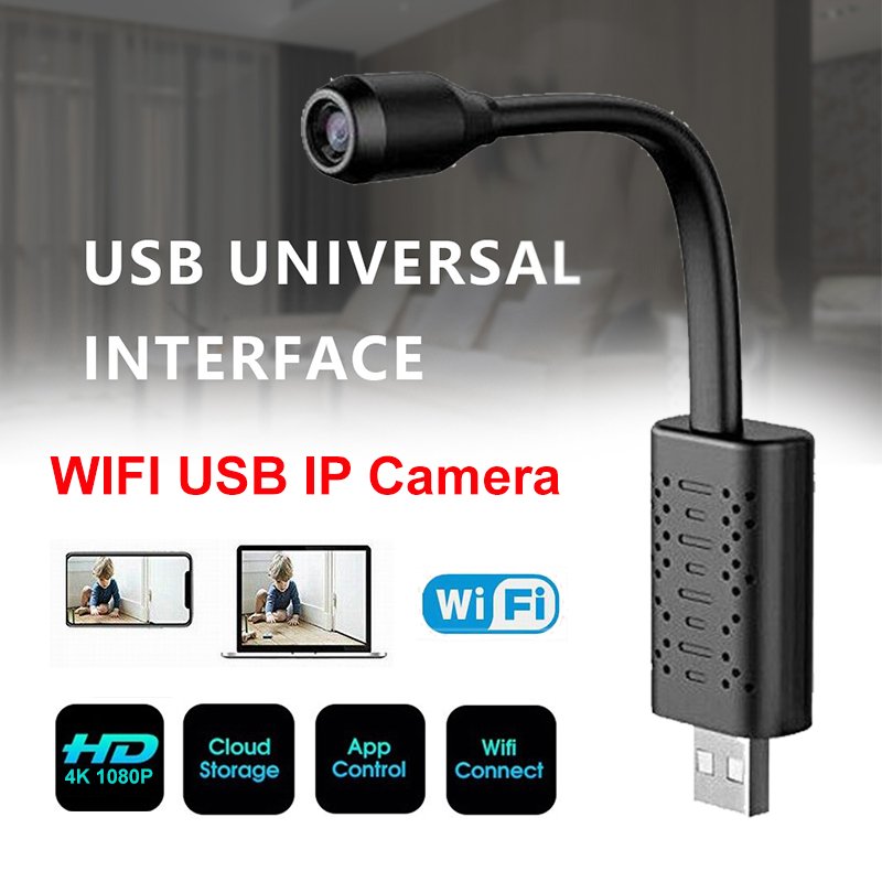 V380 Usb Mini Wifi Camera Home Surveillance Ip Camera 1080p Motion Detection Micro Audio Dvr Recorder 
