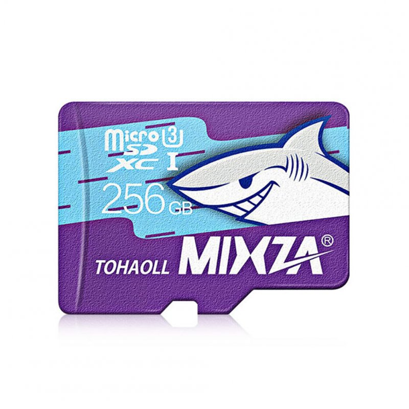 8G/16GB/32GB/64GB/128GB/256GB MIXZA Shark Edition Memory Card UHS-3 80MB/S USH-1micro SD Card Class10 Flash Card Memory Microsd