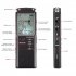 8GB 16GB 32GB Voice Recorder USB Professional Dictaphone Digital Audio Voice Recorder with WAV MP3 Player black