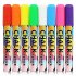 8PCS 6MM Double Head Erasable Liquid Chalk Fluorescent Children Graffiti Marker 8 colors 8