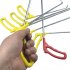 8PCS Rods Tools Hail Repair Kit Stainless Steel Paintless Dent Removal Puller for Door Dings Hail Repair