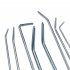 8PCS Rods Tools Hail Repair Kit Stainless Steel Paintless Dent Removal Puller for Door Dings Hail Repair