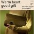 8W Hand Warmer 3 Level Temperature Setting USB Charging Super Soft Electric Heating Blanket Beige