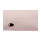 8W Hand Warmer 3 Level Temperature Setting USB Charging Super Soft Electric Heating Blanket Pink