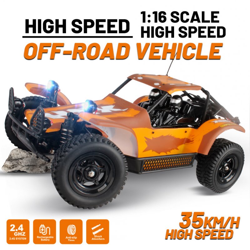 1:12 Full Sacle 2.4G Remote Control Car 35km/h High Speed Remote Control Off-road Vehicle 