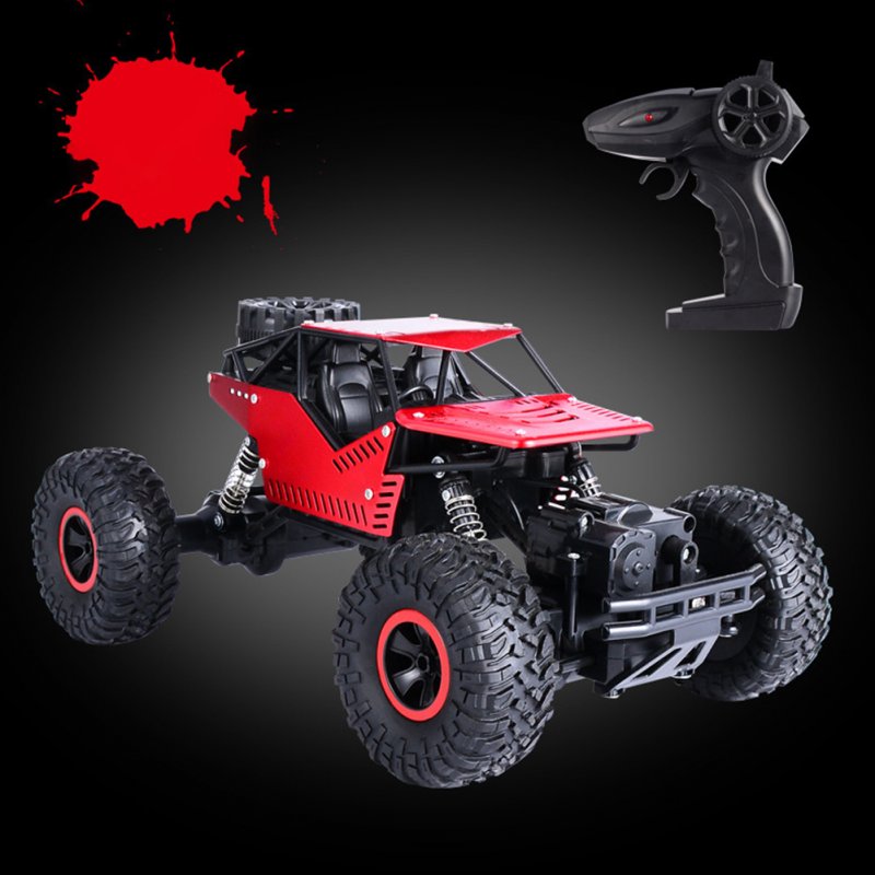 1:16 Alloy Remote Control Car Toy Model 4wd Rechargeable High Speed Off-Road Vehicle RC Climbing Car Toys 