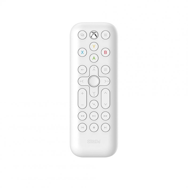 8bitdo Media Remote Control Infrared Connection Compatible For Xbox Series X Xbox Series S Xbox One White