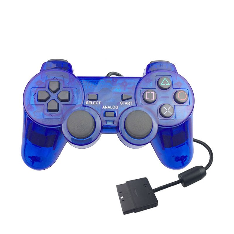 Wired Connection Gamepad Game Controller for PS2 