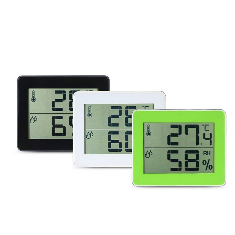 TS-E01 Digital Display Household Thermometer Hygrometer Indoor Thermometer Comfort Level Display  