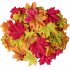 8cm Color Mixed Artificial Maple Leaf for Autumn Wedding Decoration