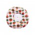 8cm Diameter Pet Elizabethan Collar Waterproof Anti Licking Anti Bite Dog Cone Collar Alternative E Collar For After Surgery strawberry medium size