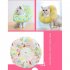 8cm Diameter Pet Elizabethan Collar Waterproof Anti Licking Anti Bite Dog Cone Collar Alternative E Collar For After Surgery strawberry medium size
