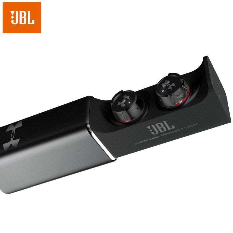 Original JBL UA FLASH Ture Wireless Earphones Bluetooth Sports Headset Waterproof Running HiFi Headphones with Charge Box Handsfree Call with Mic 