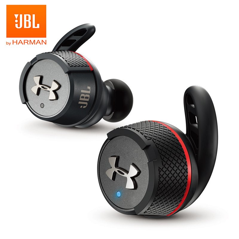 Original JBL UA FLASH Ture Wireless Earphones Bluetooth Sports Headset Waterproof Running HiFi Headphones with Charge Box Handsfree Call with Mic 