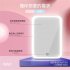 8l  Mini  Refrigerator Household Beauty Refrigerator With Mirror Led Light  British plug