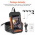 8mm 1080P HD Industrial Endoscope 2 Million Hand held Portable Pipeline Borescope Camera Inspection Tool 5M