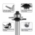 8mm Shank T Type Slotting Bit with Bearing Rabbeting Milling Cutter Trimming Machine Router Bits Woodworking Tools