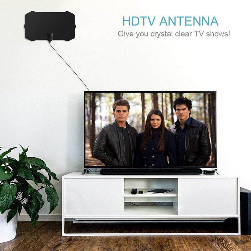 1080P 200 Mile Range Antenna TV Digital HD Skywire 4K Antena Digital Indoor HDTV 