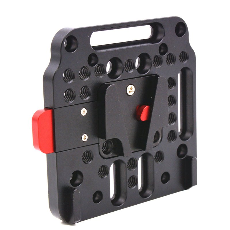 V Lock Plate Assembly Kit with Female V-Dock Male V-Lock Compatible with DJI Ronin M MX for V-Mount Battery  