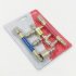 8pcs Car Air Conditioner Refrigeration R134A R12 Converting Adapter Hose Set Kits Air Condition Adapters Connector Hose Blue red