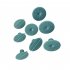 8pcs Car Body Dent Removal Pulling Tabs Repair Tool Glue Lifter Puller Sheet Metal Suction Cup Spacer light blue