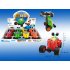 8pcs Stunt Car with Light and Music  Electric Mini Dump Car Rolling Rotating Wheel Vehicle  Truck Kids Toy