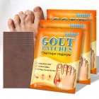 8pcs bag Natural Herbs Finger Bunion Toe Pain Relief Patch Gout  Treatment  Plaster Foot Thumb Analgesic Sticker For Joints Bone 8pcs bag