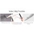 8pcs set Silicone Case for Apple Pencil Pocket Cover Accessories for iPad Pro Soft Grip Nib Covers blue