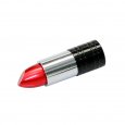 Metal Lipstick Shape Flash Drive - Red 16G