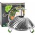 9  11  Stainless Steel Steamer Basket  Folding Vegetable Steamer Rack  Folding Expandable Steamer Insert  Expandable Steamer Insert Fit Various Sizes Pot 11 inc