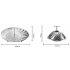9  11  Stainless Steel Steamer Basket  Folding Vegetable Steamer Rack  Folding Expandable Steamer Insert  Expandable Steamer Insert Fit Various Sizes Pot 11 inc