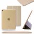 9 7 Inch Stylish Simple Smart Stand Magnetic Back Case Cover with Kickstand for Apple iPad Golden
