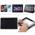 9 7 inch Mini Wireless Bluetooth Keyboard Touchpad Tablet PC Keyboard for Android iOS   Blue