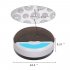 9 Eggs Incubator Stable Temperature Control Compact Button Led Light for Incubation Tools European regulations